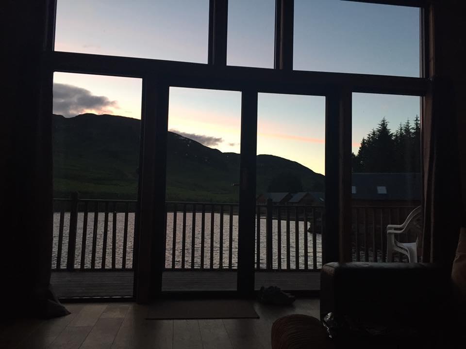 Lodge 9 Glengoulandie Lodges Aberfeldy Bagian luar foto