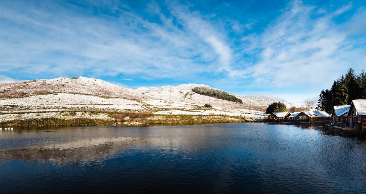 Lodge 9 Glengoulandie Lodges Aberfeldy Bagian luar foto